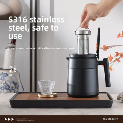316L Stainless Steel Insulated Kettle Household Vacuum Coffee Pot Tea Kettle