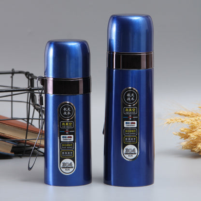 Bullet Insulated Mug 304 Stainless Steel Large Capacity Tea Cup Portable Outdoor Camping Water Cup