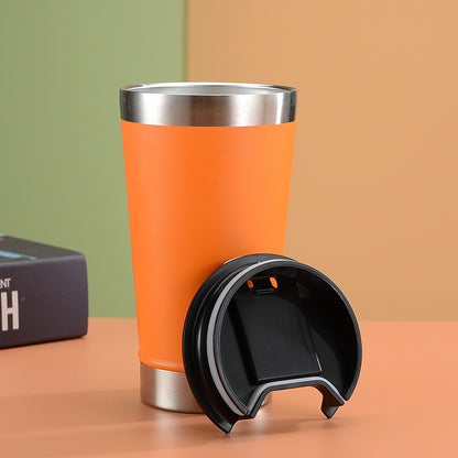 20oz beer mug 304 stainless steel vacuum insulated mug car water mug conical mug