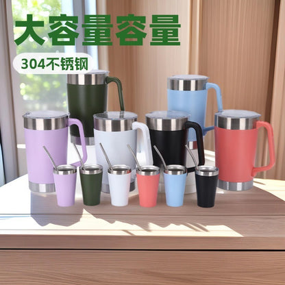 1.9L Large Capacity Durable 304 Stainless Steel Thermos Cup