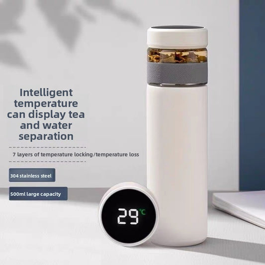 304 Stainless Steel Insulated Cup Intelligent Temperature Display Gift Water Cup