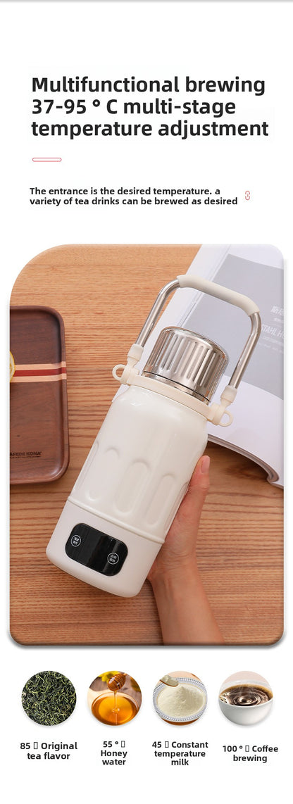 Intelligent Heating Temperature Control Boiling Water 316 Stainless Steel Thermos Cup