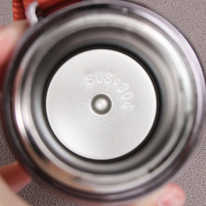 Large Capacity Ironclad Bullet Thermos Mug Outdoor Portable Sling Sports Kettle Car Mounted Portable Cycling Travel Kettle