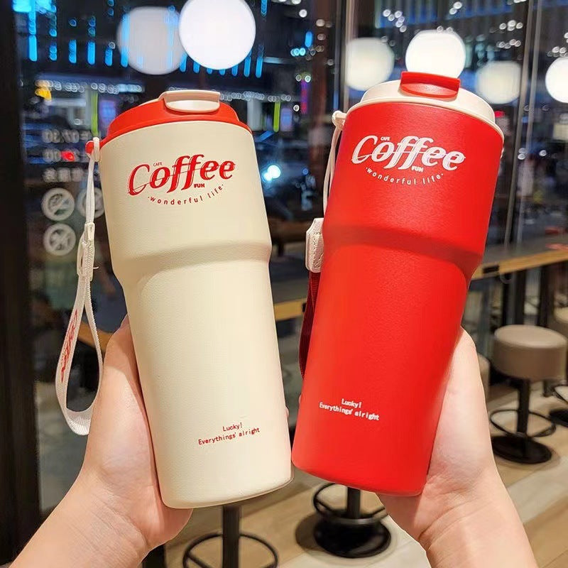 304 Stainless Steel Coffee Cup Portable Travel Insulated Cup