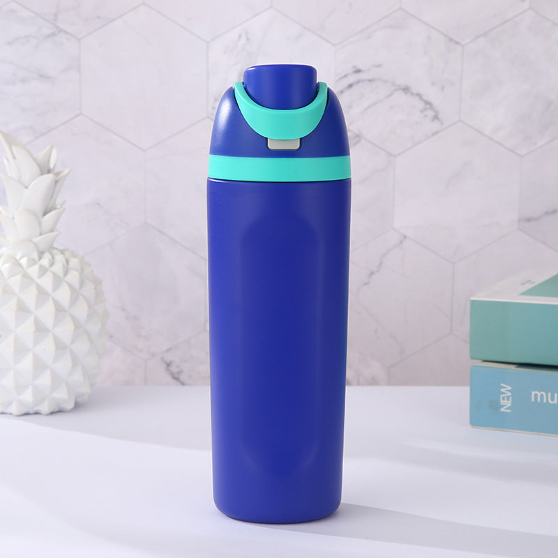 316 Stainless Steel Sports Straw Cup Bounce Handheld Insulated Cup