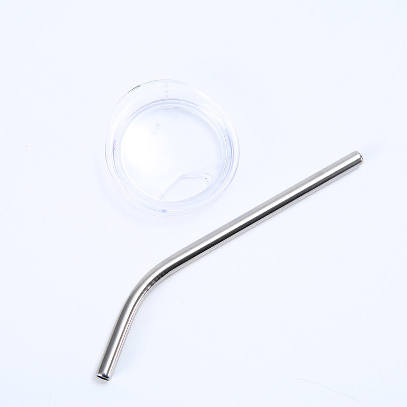 2oz Mini Compact Portable Straw Insulated Cold and Hot Cup