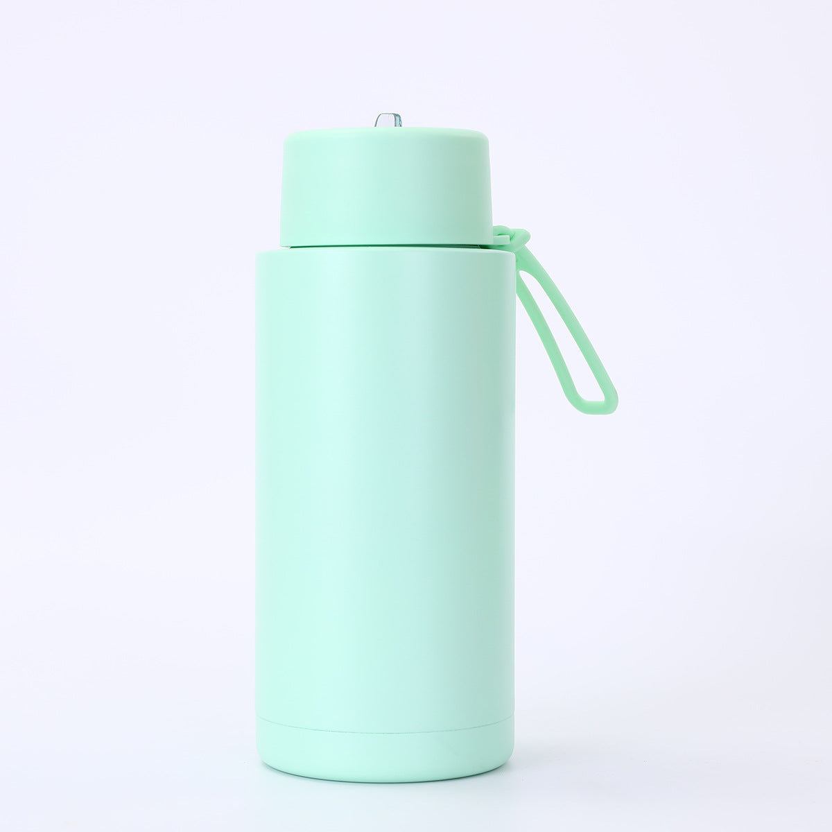 Simple Compact Handheld 304 Stainless Steel Insulated Cup Outdoor Portable Straw Cup