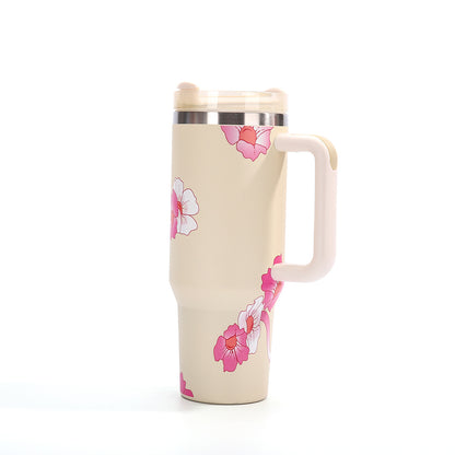 40oz handle 304 stainless steel thermos cup