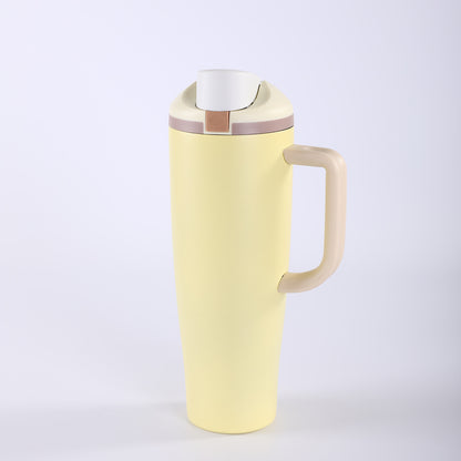 40oz Large Capacity Handle 304 Stainless Steel Insulated Cup Portable