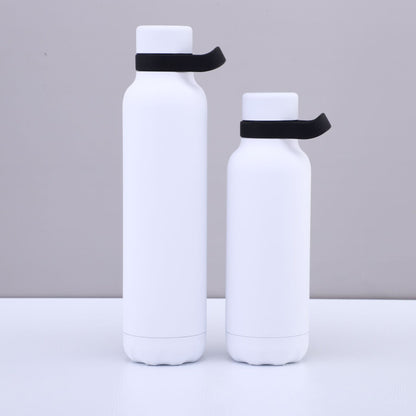 Outdoor Portable 304 Stainless Steel Sports Water Bottle Handheld