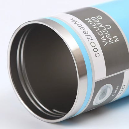 30OZ Stainless Steel Insulated Cup Portable Straw Cup Coffee Cup
