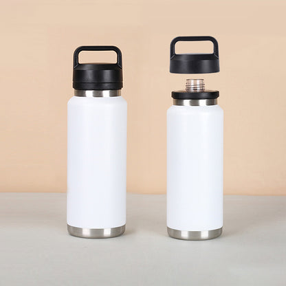 304 Stainless Steel Double Wall Thermal Cup Portable Sports Kettle