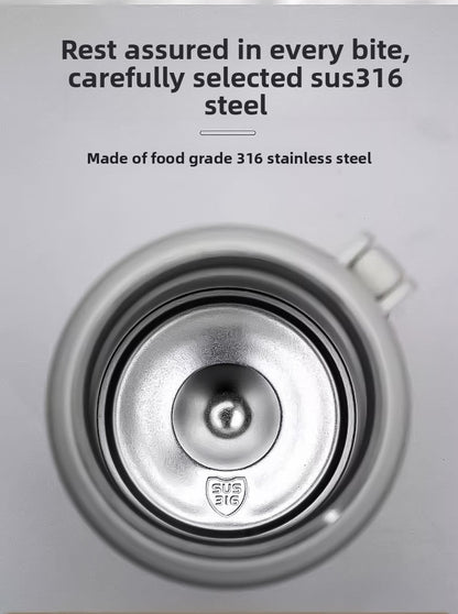 Simple 316 Stainless Steel Vacuum Insulated Cup with Portable Handle