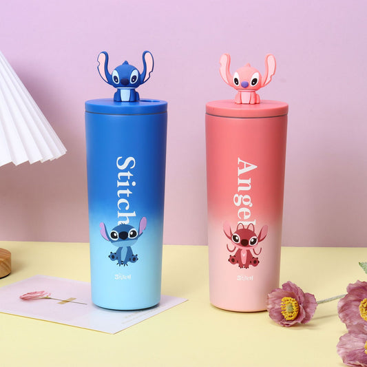 Gradient Color Double Drinking Cup 316 Stainless Steel Insulated Cup Portable