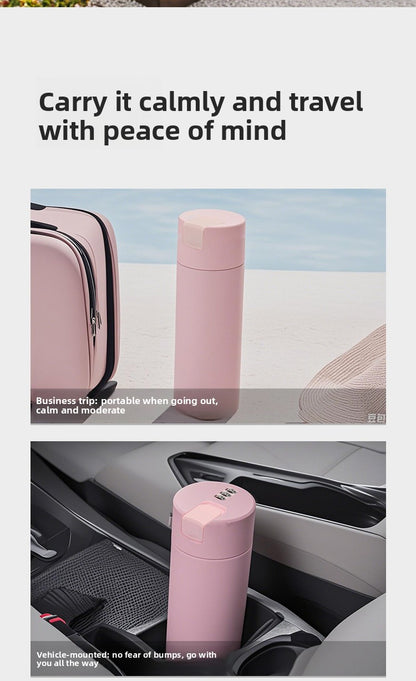 Mechanical Password Lock Thermos Cup Exclusive Password Travel Companion