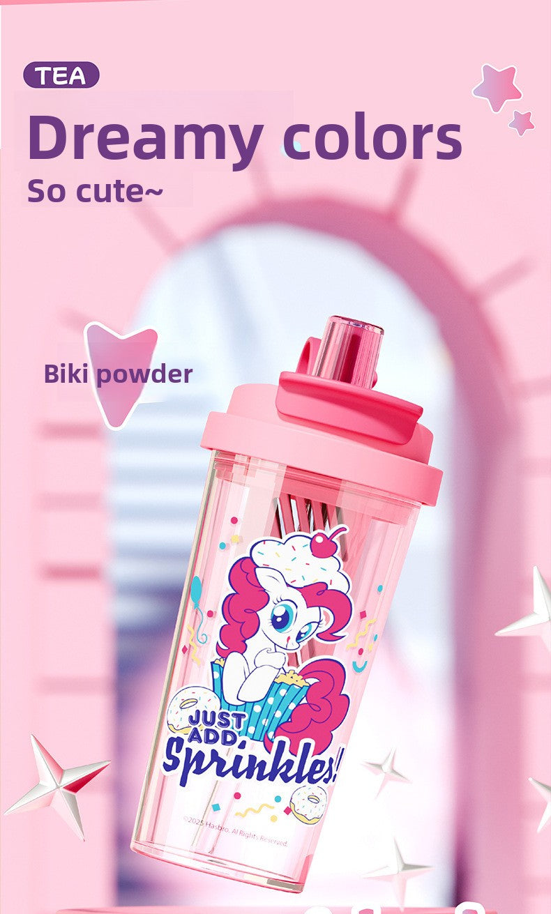 My Little Pony Plastic Cup Portable Cute Handheld Student