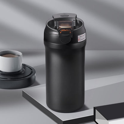 Coffee Cup Thermos Cup Double Drinking 316 Stainless Steel Portable Office Sports