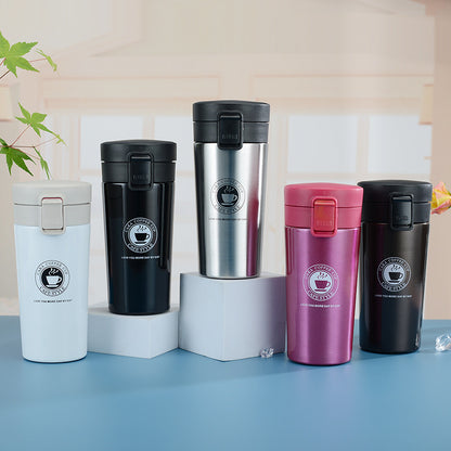 Bouncing Coffee Cup Portable Thermos Cup Business Gift Office Water Cup