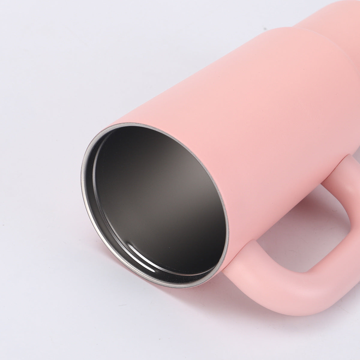 304 Stainless Steel Handle Insulated Cup Portable Car Straw Cup