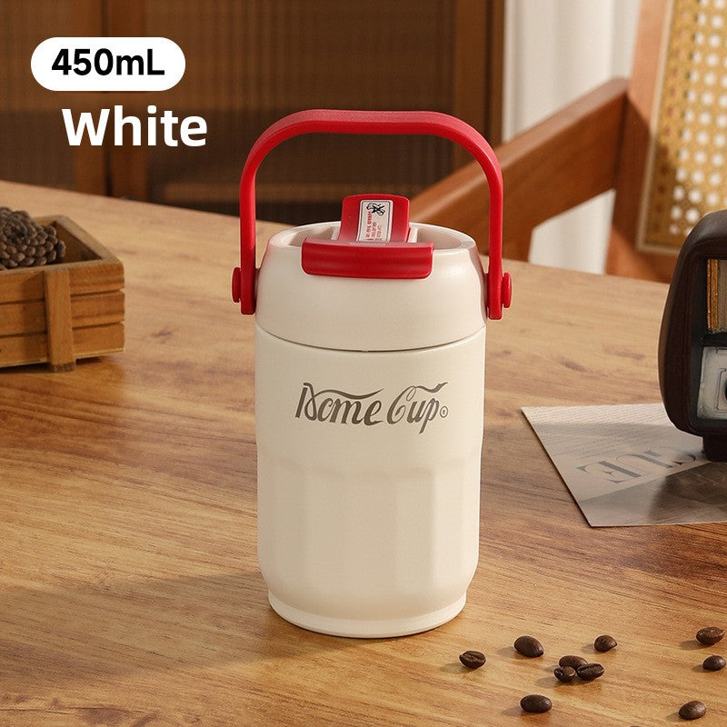 316 Stainless Steel Insulated Cup Portable Folding Handheld Coffee Cup