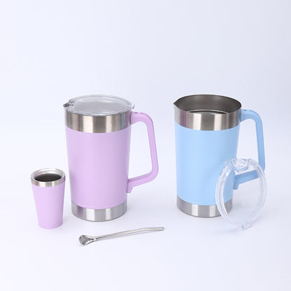 1.9L Large Capacity Durable 304 Stainless Steel Thermos Cup