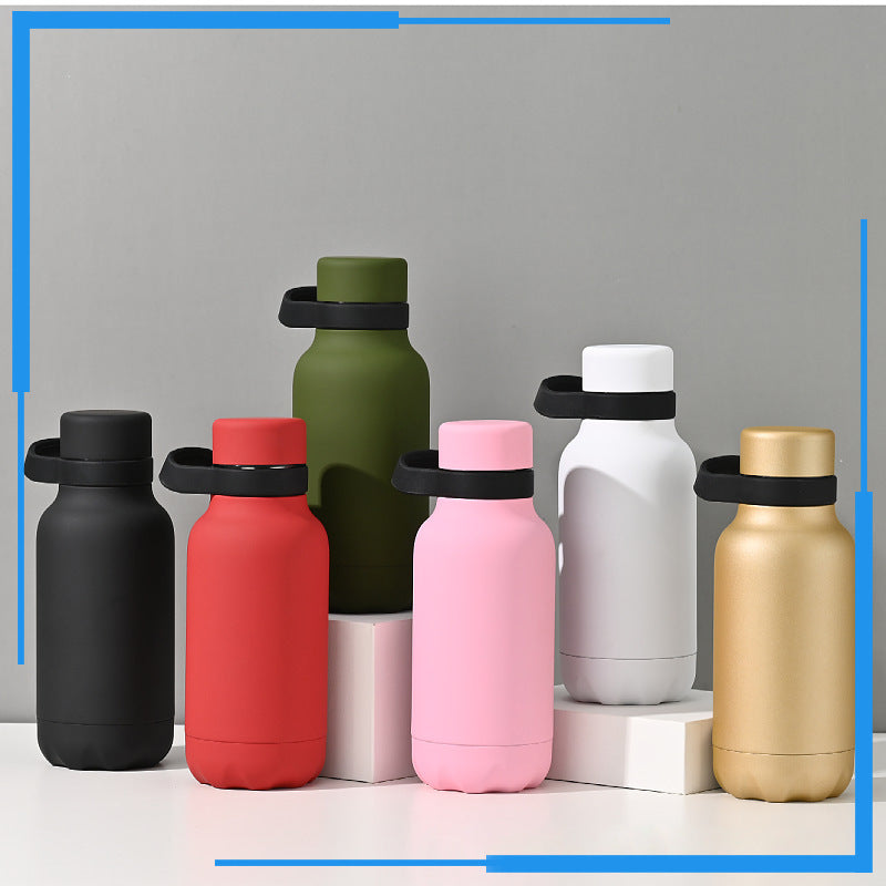 Outdoor Portable 304 Stainless Steel Sports Water Bottle Handheld