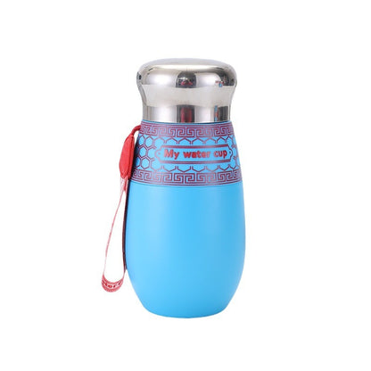 316 Stainless Steel Insulated Cup with Portable Strap Chinese Style