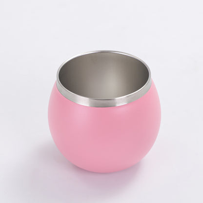 Mini Mate Tea Cup with Straw 304 Stainless Steel Pocket Portable