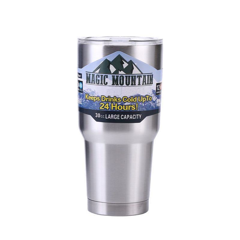 304 Stainless Steel Insulated Portable Straw Beer Cup