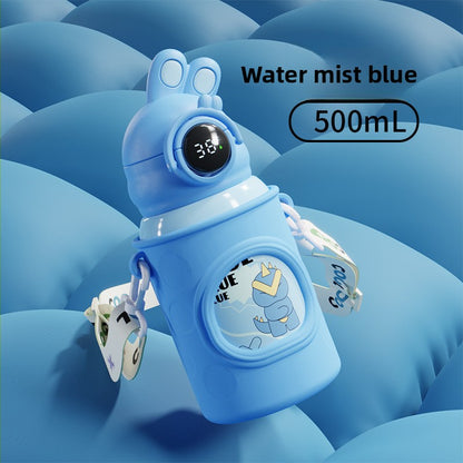 YY Rabbit 316 Stainless Steel Double-Layer Smart Temperature Measurement Water Cup